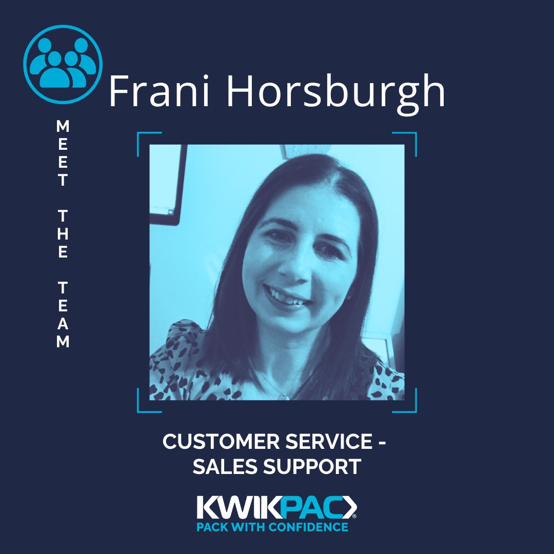 Kwikpac (@kwikpacltd) on Twitter photo Meet Frani Horsburgh, in our Customer Service Team, who plays a crucial role in ensuring customer satisfaction through seamless order processing & exceptional service.
Contact us to optimise your packaging processes.
sales@kwikpac.co.uk
#packaging #strapping #stretchfilm Meet Frani Horsburgh, in our Customer Service Team, who plays a crucial role in ensuring customer satisfaction through seamless order processing & exceptional service.
Contact us to optimise your packaging processes.
sales@kwikpac.co.uk
#packaging #strapping #stretchfilm