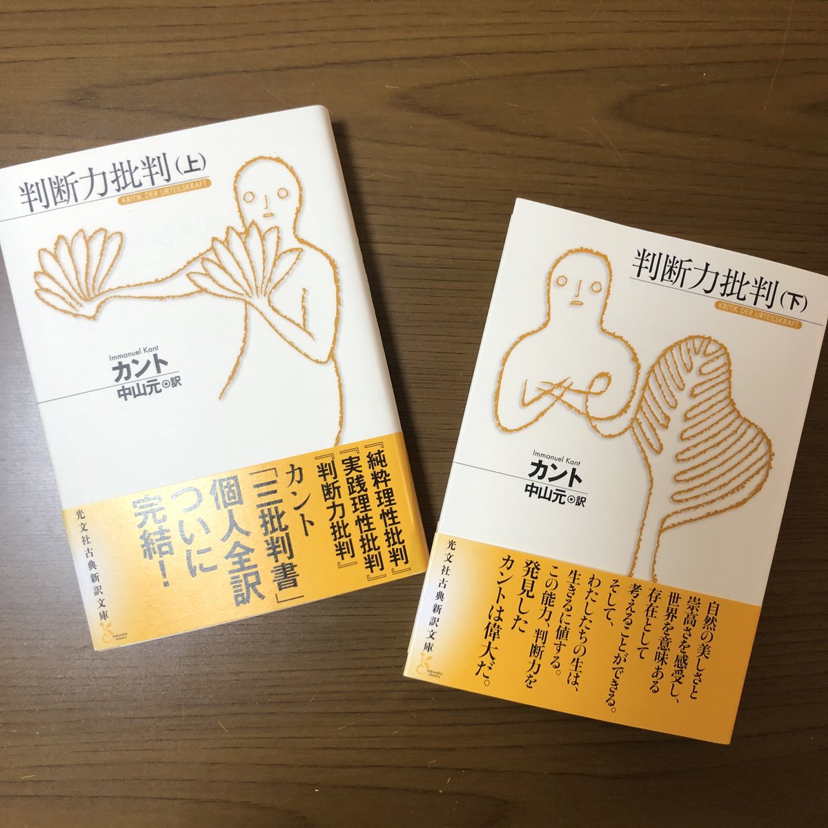 毎週水曜日の『判断力批判』読書会。反省、概念、自由…etc.  1つ1つの言葉に疑問が浮かんだら立ち止まり、辞典引いたりニュアンスの話し合ったりして少しでも上滑りしないように読み進めた。進みは遅いけど、着実に理解が深まっていく感じが楽しい。