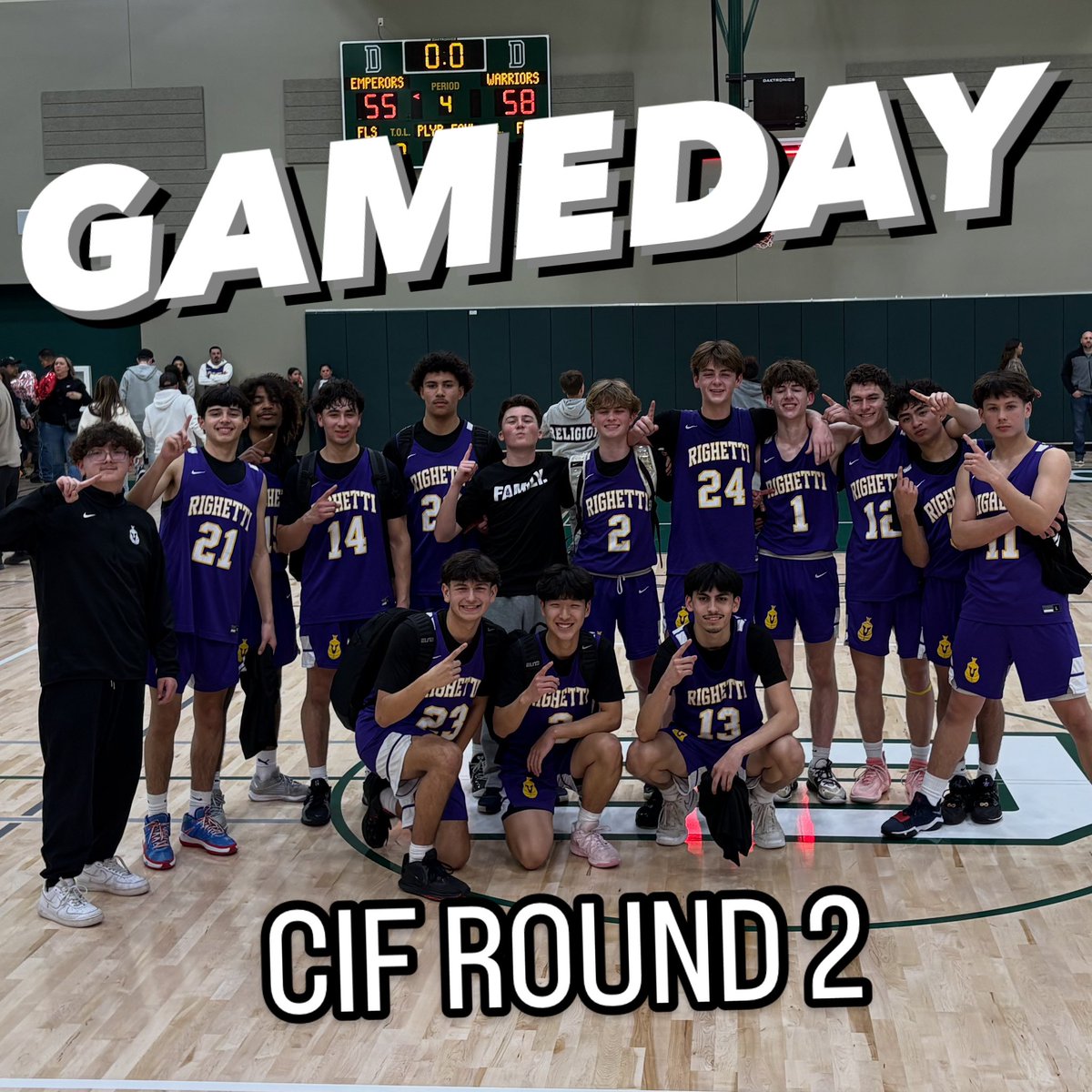 🏀GAMEDAY🏀

2nd round of playoffs!!

📍Tulare Union
🎟️Tulare Union
⏰6:00 

#leavealegacy #ontheroadagain