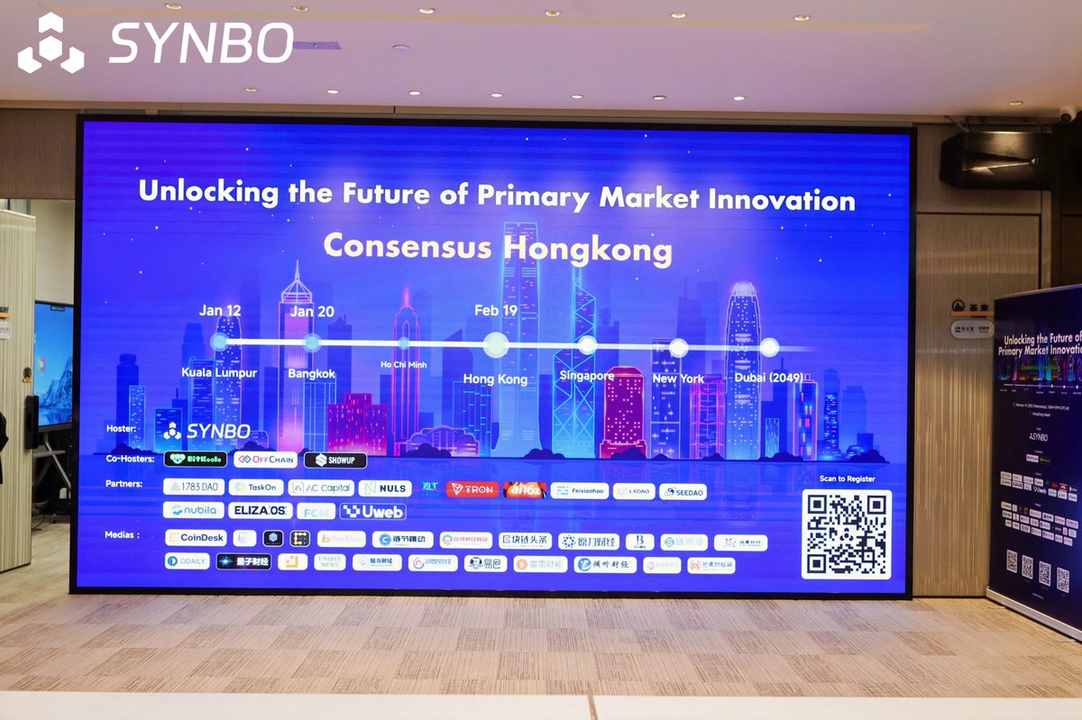 INOVAITECH's tweet image. 🚀 Inovai was thrilled to join Unlocking the Future of Primary Market Innovation, hosted by @SynboLabs, opening up primary market investments to all with expert insights and real funding connections! 🌍✨

At the event, Inovai co-founders Soon Duncan &amp;amp; Roy Zhang shared our vision…
