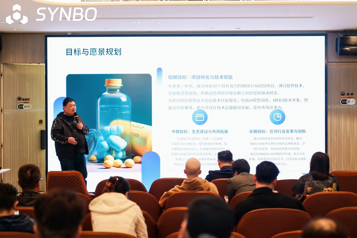 INOVAITECH's tweet image. 🚀 Inovai was thrilled to join Unlocking the Future of Primary Market Innovation, hosted by @SynboLabs, opening up primary market investments to all with expert insights and real funding connections! 🌍✨

At the event, Inovai co-founders Soon Duncan &amp;amp; Roy Zhang shared our vision…