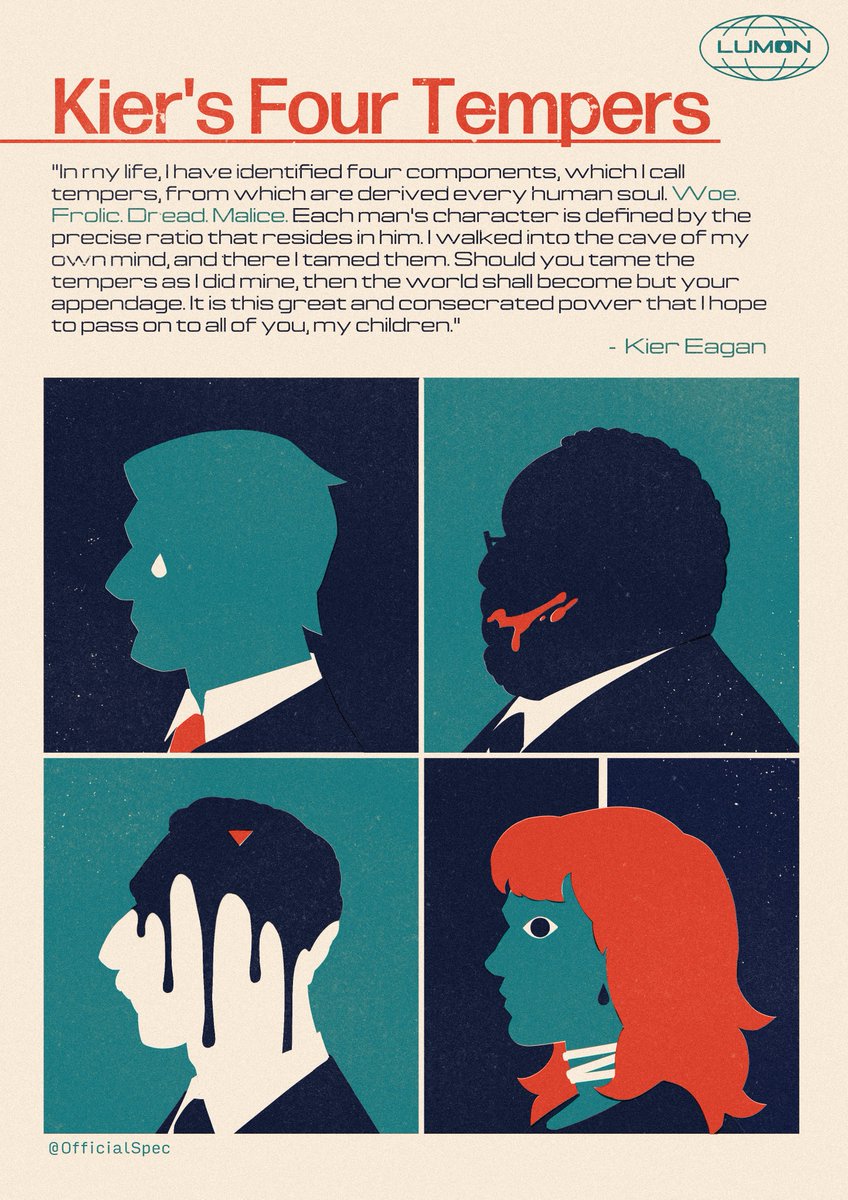 Woe. Frolic. Dread. Malice. #severance