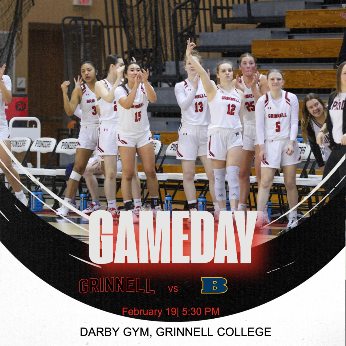 HOME sweet DARBY one more time!  
See you tonight!             
⏰5:30 PM 
🆚 Beloit