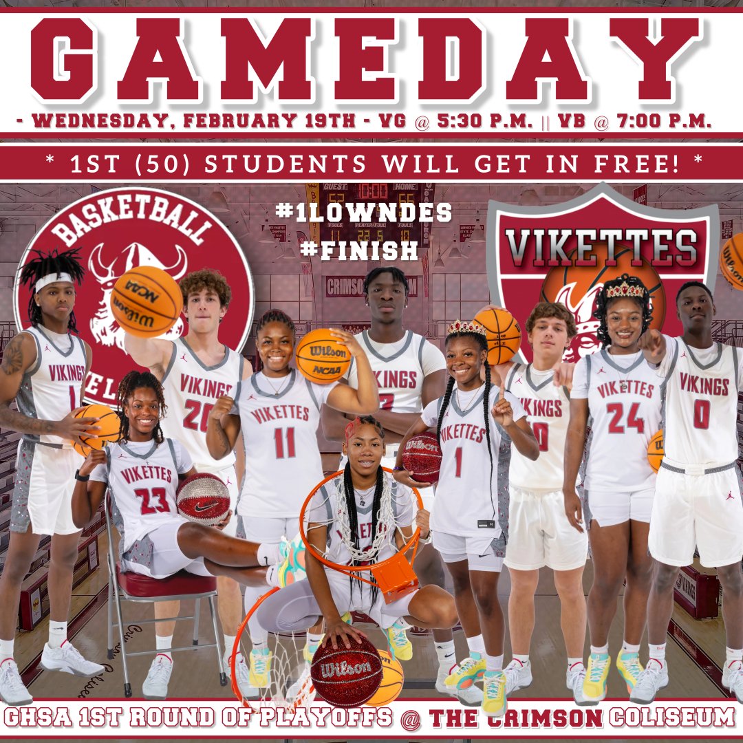 Lowndes Vikettes Basketball tweet media