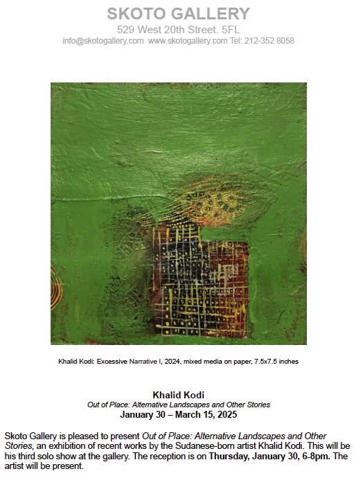 Congratulations to Professor Kodi!! 
His exhibition Out of Place: Alternative Landscapes and Other Stories is on view at SKOTO Gallery in NYC. #BCArt #SKOTOGallery