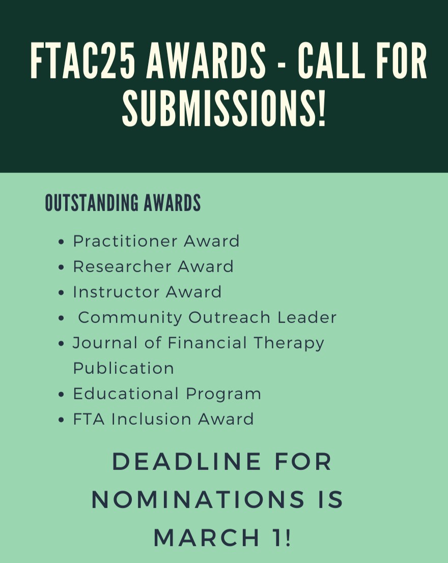 Nominations are for all other Outstanding Awards are available at forms.gle/A4b5nzw4Vfoqgo…. The deadline  to submit nominations is March 1, 2025!