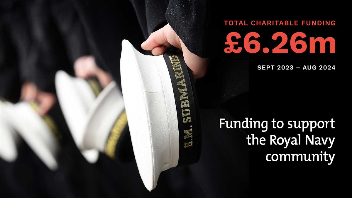 Greenwich_Hosp's tweet image. As the single largest funder of support for the Royal Navy community, we are committed to providing funding to help former and serving personnel and their families thrive.
Highlights of our funding work: shorturl.at/oPiLS