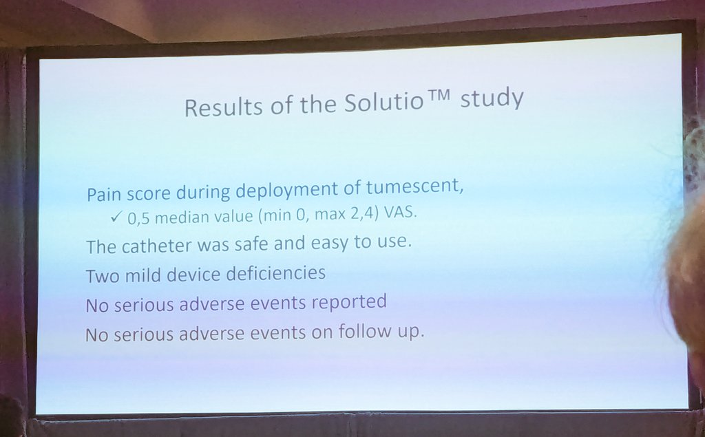 Venous News (@venousnews) on Twitter photo #VENOUS2025: Michael Akesson describes an intravenous injection technique to deploy tumescence during laser ablation of the GSV <a href="/VenousForum/">American Venous Forum | AVF</a> #VENOUS2025: Michael Akesson describes an intravenous injection technique to deploy tumescence during laser ablation of the GSV <a href="/VenousForum/">American Venous Forum | AVF</a>