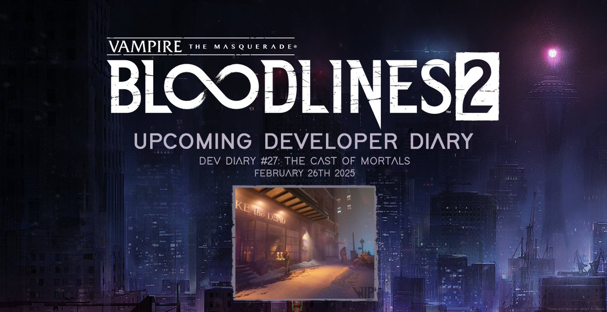 Vampire: The Masquerade - Bloodlines 2 (@vtm_bloodlines) on Twitter photo 