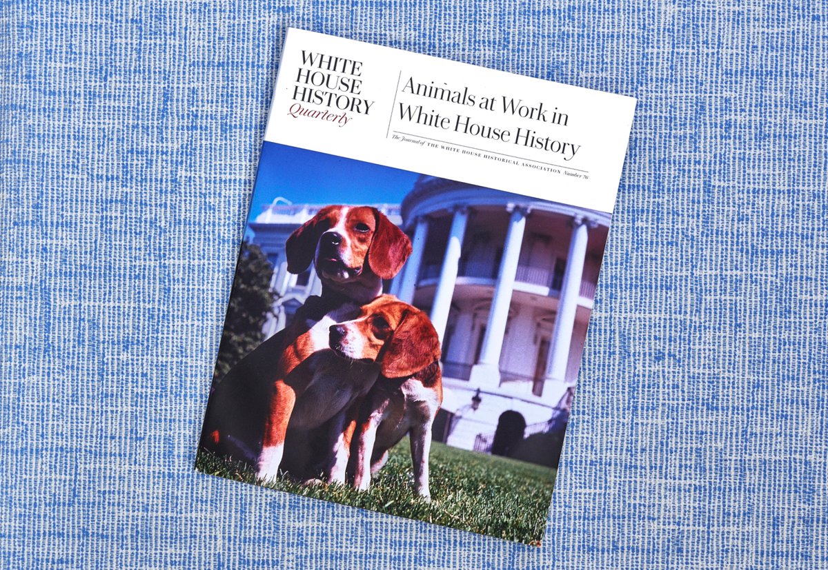 WhiteHouseHstry's tweet photo. Learn more about animals in White House history in our latest Quarterly Journal: https://t.co/pfNWlza7ZY

Image: Peggy Cormary Photography for WHHA https://t.co/xe9oIiWzdz