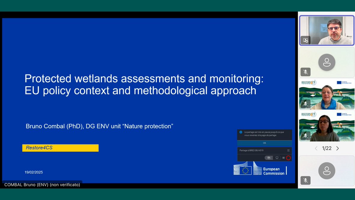 RESTORE4Cs's tweet image. 📢 Today’s #RESTORE4Cs workshop explored coastal wetland restoration and its role in #ClimateResilience &amp;amp; #Biodiversity!

Key talks covered EU policy, restoration indicators, and financing for a sustainable future💧📄💚

🔹 Key insights from @EUEnvironment, @EUEnvironment &amp;amp; more!
