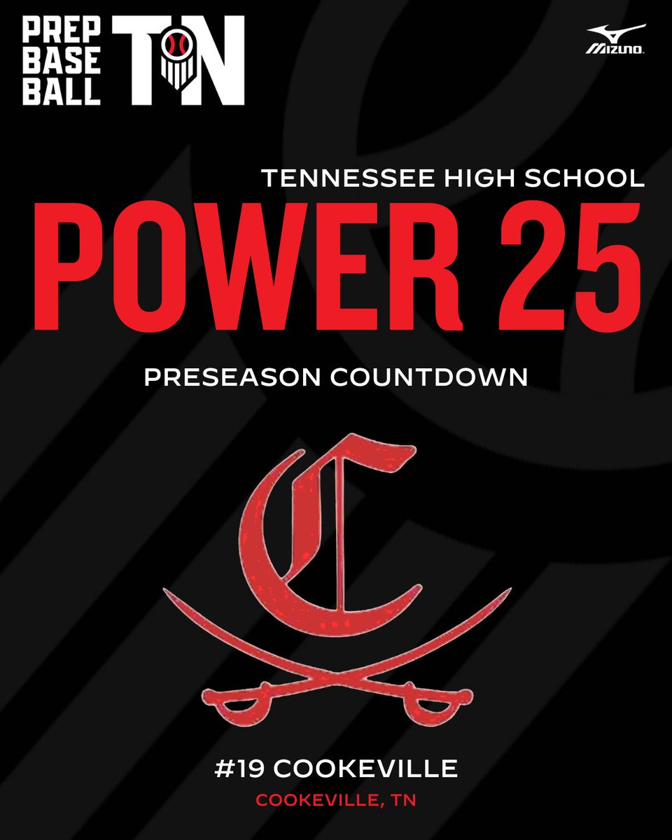 𝐏𝐁 𝐓𝐞𝐧𝐧𝐞𝐬𝐬𝐞𝐞: 𝐏𝐨𝐰𝐞𝐫 𝟐𝟓 𝐂𝐨𝐮𝐧𝐭𝐝𝐨𝐰𝐧
+ 𝐍𝐨. 𝟏𝟗 𝐂𝐨𝐨𝐤𝐞𝐯𝐢𝐥𝐥𝐞 𝐂𝐚𝐯𝐚𝐥𝐢𝐞𝐫𝐬

<a href="/Cav_Baseball/">Cookeville Cavalier Baseball ⚾️🇺🇸</a> comes off a 22 win season in 2024 and returns several key pieces for the Cavaliers to make a run in 2025.

𝐓𝐞𝐚𝐦 𝐏𝐫𝐞𝐯𝐢𝐞𝐰 ➡️