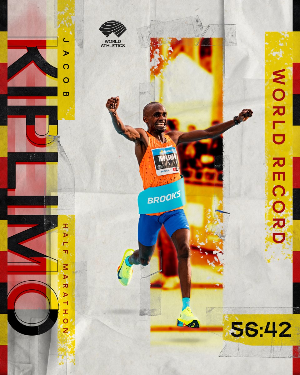 The first to ever break both the 57:30 and 57:00 barriers 😤

Jacob Kiplimo is this week's Wednesday Wallpaper after making history at the <a href="/mitjabarcelona/">eDreams Mitja Marató Barcelona by Brooks</a> by smashing the previous men's world half marathon record by 48 seconds 🥵