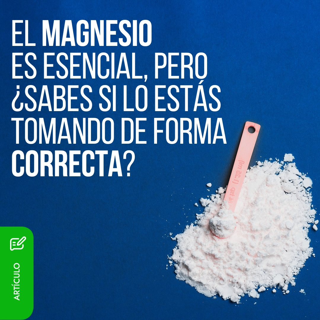 El magnesio es clave para tu salud, pero ¿sabes cómo tomarlo bien? Descubre cuánta cantidad necesitas, cuál es el mejor momento y qué tipo elegir según tus necesidades. Te explicamos todo para que aproveches sus beneficios al máximo. bit.ly/41nSeFW