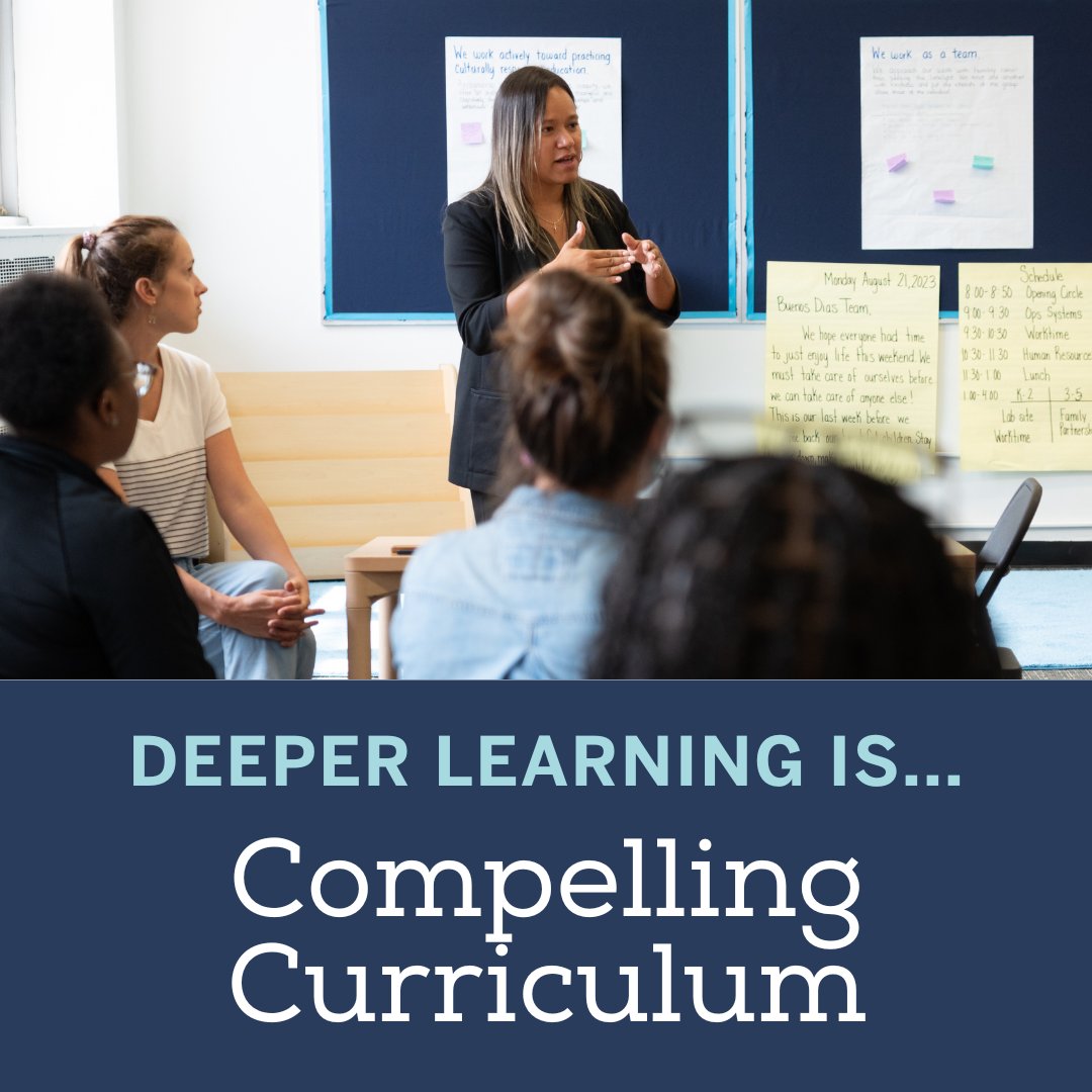 Curriculum should be designed around big ideas and intriguing questions that spark students’ intellectual curiosity and cultivate higher order cognitive skills. Learn more about deeper learning at HVA: harlemvillageacademies.org/deeperlearning/