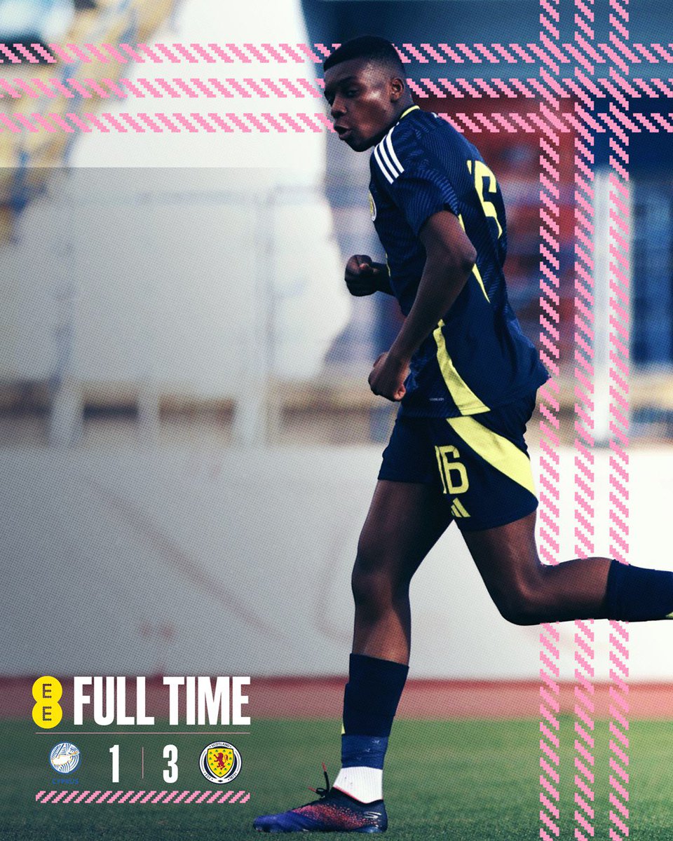 ScotlandNT's tweet photo. #SCO16s | FULL TIME: Cyprus 1-3 Scotland. 

Our Men’s Under-16s came from behind to win 3-1 against Cyprus this afternoon, with Emmanuel Obidiwe, Callan Hamill and Luke Douglas on the scoresheet 👏

#YoungTeam https://t.co/v1QnisjNCL