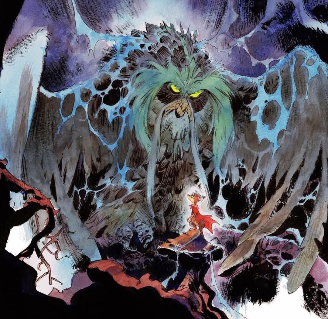 When I was in middle school, this really grabbed my imagination.  Years later I discovered the book, and read it to my children as their bedtime story.

The Secret of NIMH
Illustration by Matias Bergara
#FantasyArt