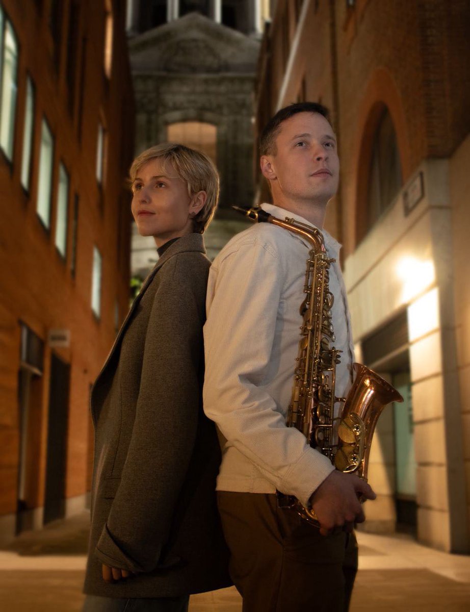 Free Thursday Lunchtime Concert, 20th February, 1-2 p.m.  At St Mary le Strand Church (WC2R 1ES):
Elizaveta Velikhova and Denis Patrickson, Piano and Saxophone

Programme includes works by  Handel, Piazzolla, Demersseman, Bozza, Iturralde, Patrickson, and Molinelli