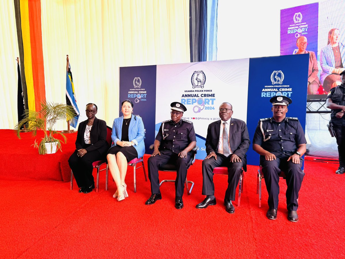 We were delighted to attend the launch of the Annual <a href="/PoliceUg/">Uganda Police Force</a> Crime Report 2024. Tracking crime trends through data collection &amp; annual reports is crucial for effective policing, resource allocation, and public safety. <a href="/ADCinUganda/">ADC in Uganda 🇦🇹🇺🇬</a> <a href="/PoliceUg/">Uganda Police Force</a> <a href="/CID1_UG/">Criminal Investigations Directorate-UPF</a> <a href="/igp_ug1/">ABAS BYAKAGABA</a> #UPFCrimeReport2024