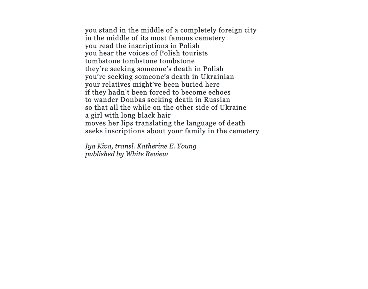When lines are drawn on maps and deals are done, memories, communities, &amp; lives are destroyed. I wrote an essay on the US desire to trade away land &amp; lives, and used three wonderful poets - Adam Zagajewski, Najwan Darwish, Iya Kiva - as my guides. Here are the poems. Essay below.