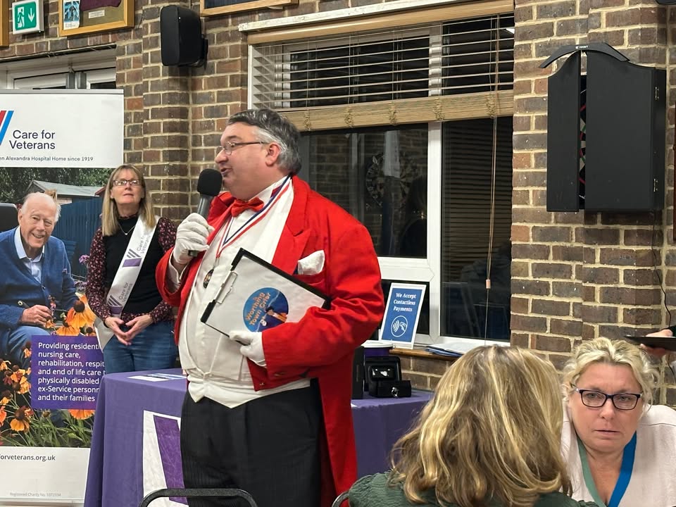 Care for Veterans (@careforveteran) on Twitter photo What a Night! 🎉
A huge thank you to everyone who supported our Quiz Night at <a href="/WorthingRFC/">Worthing RFC</a>! Together, we raised an amazing £500 for veterans' care. 🇬🇧💙
Special thanks to quiz master <a href="/cooltoastmaster/">Bob Smytherman 🎤🥂</a> & all who took part! 👏
📖 Read more: ow.ly/iwf150V2PaE What a Night! 🎉
A huge thank you to everyone who supported our Quiz Night at <a href="/WorthingRFC/">Worthing RFC</a>! Together, we raised an amazing £500 for veterans' care. 🇬🇧💙
Special thanks to quiz master <a href="/cooltoastmaster/">Bob Smytherman 🎤🥂</a> & all who took part! 👏
📖 Read more: ow.ly/iwf150V2PaE