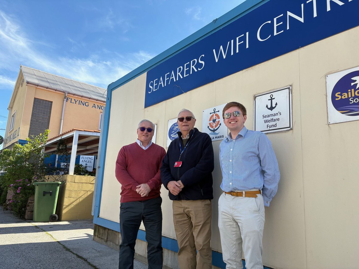 MNWBUK's tweet photo. It’s been a busy time for our PWC managers! 🚀 Last week, Alex &amp; CEO Stuart visited Gibraltar, including the Rock &amp; Flying Angel Seafarers’ Centre. 🚢

At the SWB meeting, updates on the Maritime Labour Convention Amendments,  stressed new laws ensuring compliance. 🚫 https://t.co/zR3bCsFgwb