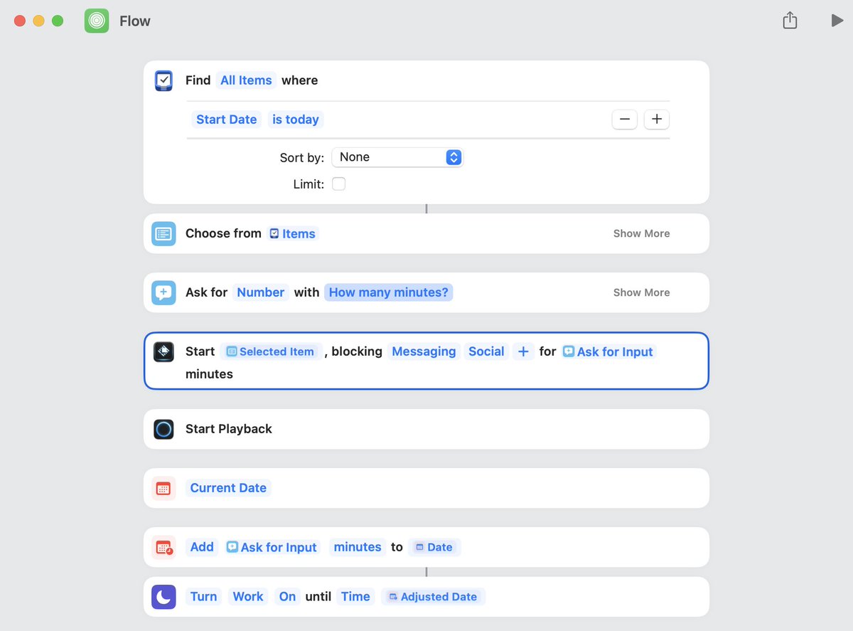 Raycast Focus 🤝 Shortcuts