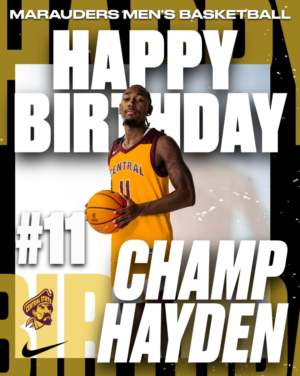 csu_mensbball's tweet photo. Happy birthday #11 Champ Hayden!

Wishing our freshman guard a good one 🎂 🏀

#gomarauders | #hunttogether https://t.co/8GuQBvHpgI