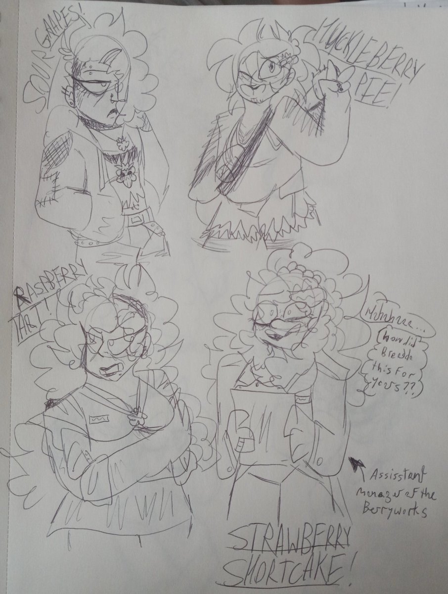 Fandom_Dolphin's tweet image. #Bitbctwt #bitbc #bitbcFanart #StrawberryShortcake #BerryIntheBigCity #FutureAU

Did some future AU designs!! ^w^