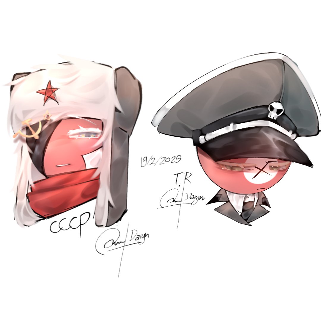 🇷🇺🇩🇪 (old) #countryhumans