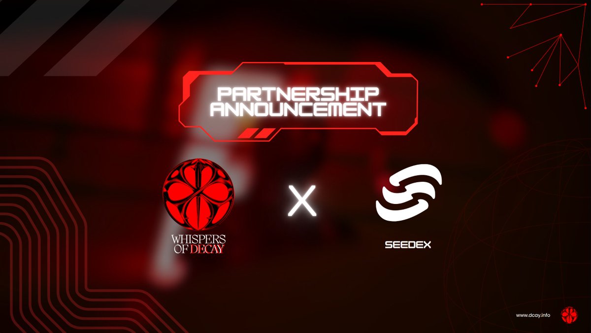 Partnership Announcement! 🚨

We’re teaming up with @seedex_io  - A cutting-edge platform that’s changing the way users navigate the DeFi space! 🔥

With powerful analytics, real-time market data, and trend predictions across 20+ blockchains, SEEDEX makes it easier than ever to