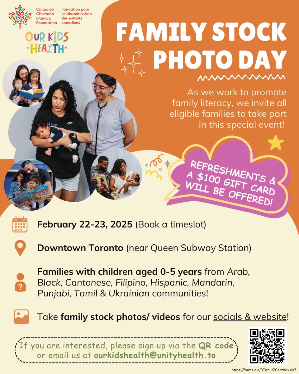 Canadian Children's Literacy Foundation (@canliteracy) on Twitter photo Our friends at <a href="/Our_KidsHealth/">Our Kids' Health</a> are holding a photo day to create more inclusive materials for families. Representation helps children and their families feel welcome in healthcare and contributes to a sense of trust — a key part of the relationship between providers and patients. Our friends at <a href="/Our_KidsHealth/">Our Kids' Health</a> are holding a photo day to create more inclusive materials for families. Representation helps children and their families feel welcome in healthcare and contributes to a sense of trust — a key part of the relationship between providers and patients.