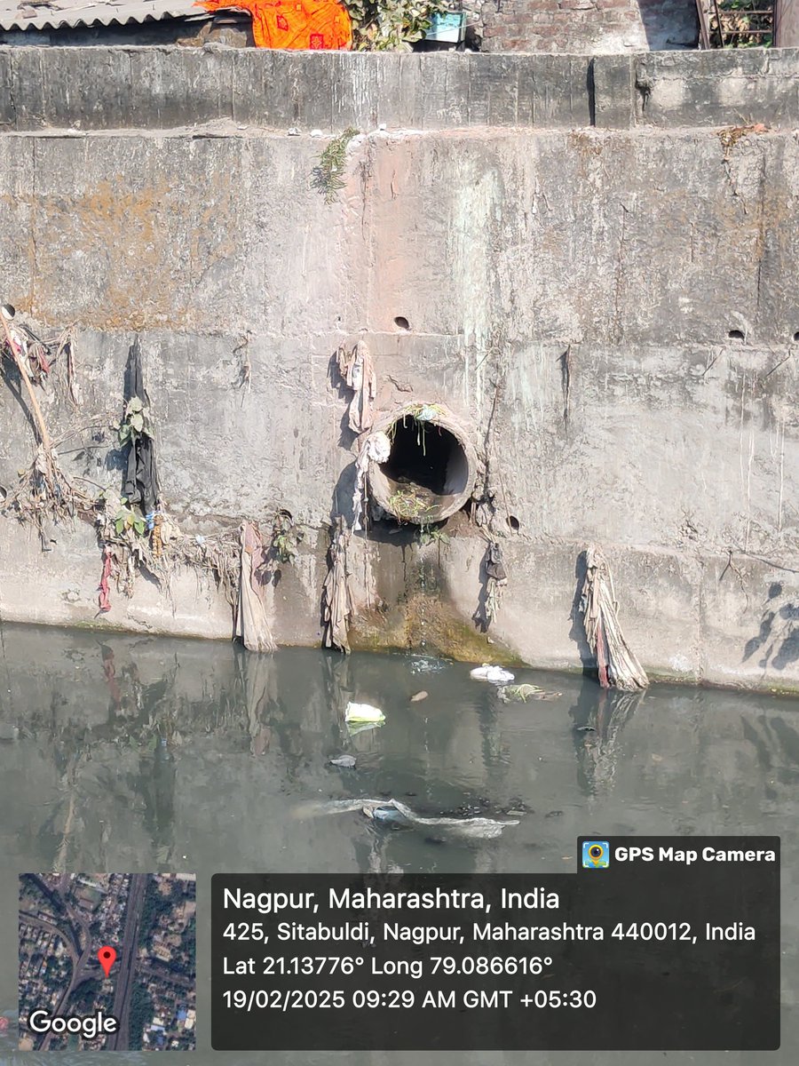 Swacch Nagpur (@swacchnagpur) on Twitter photo Waste and Sewage entering Nag nadi for ages,Why isn't the <a href="/ngpnmc/">Nagpur Municipal Corporation</a> starting with Awareness for Citizens,jab saaf hoga tab hoga but at least #civicsense ka Prachar kaan pe toh jae <a href="/twcnagpur/">Together We Can</a> <a href="/Santracity/">Nagpur360°</a> <a href="/SGattewar_NGP/">Shashank Gattewar | Nagpur</a> <a href="/LokmatTimes_ngp/">Lokmat Times Nagpur</a> <a href="/SanjayC10936140/">Sanjay Chandwani</a> <a href="/bolsarfaraz/">Sarfaraz सरफराज سرفراز🇮🇳</a> <a href="/SandipJoshiNGP/">Sandip Joshi</a> Waste and Sewage entering Nag nadi for ages,Why isn't the <a href="/ngpnmc/">Nagpur Municipal Corporation</a> starting with Awareness for Citizens,jab saaf hoga tab hoga but at least #civicsense ka Prachar kaan pe toh jae <a href="/twcnagpur/">Together We Can</a> <a href="/Santracity/">Nagpur360°</a> <a href="/SGattewar_NGP/">Shashank Gattewar | Nagpur</a> <a href="/LokmatTimes_ngp/">Lokmat Times Nagpur</a> <a href="/SanjayC10936140/">Sanjay Chandwani</a> <a href="/bolsarfaraz/">Sarfaraz सरफराज سرفراز🇮🇳</a> <a href="/SandipJoshiNGP/">Sandip Joshi</a>