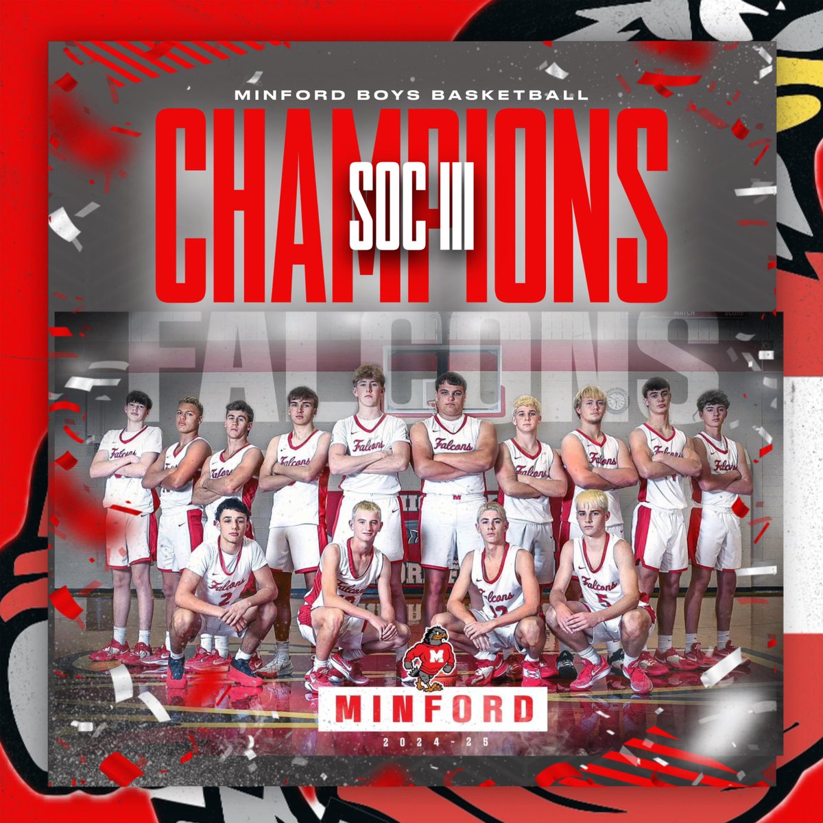 Congrats Falcons! 🏆🏀🏆