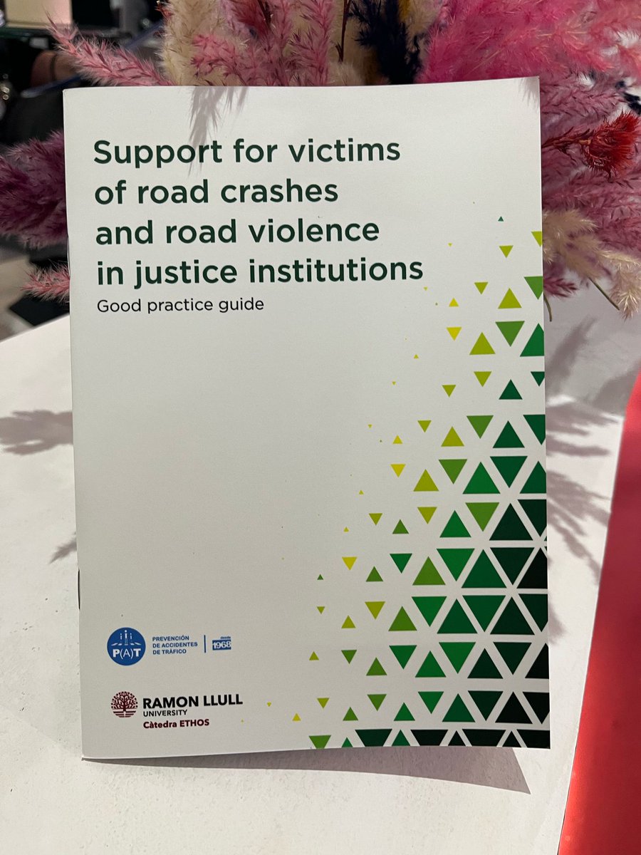 FESVIAL's tweet image. Cristina Catalá, directora técnica de @FESVIAL , participa en la presentación del proyecto "Support For Victims Of Road Crashes and Violence In Justice Institutions", destacando el papel fundamental de este tipo de herramientas para las organizaciones y asociaciones #CommitToLife
