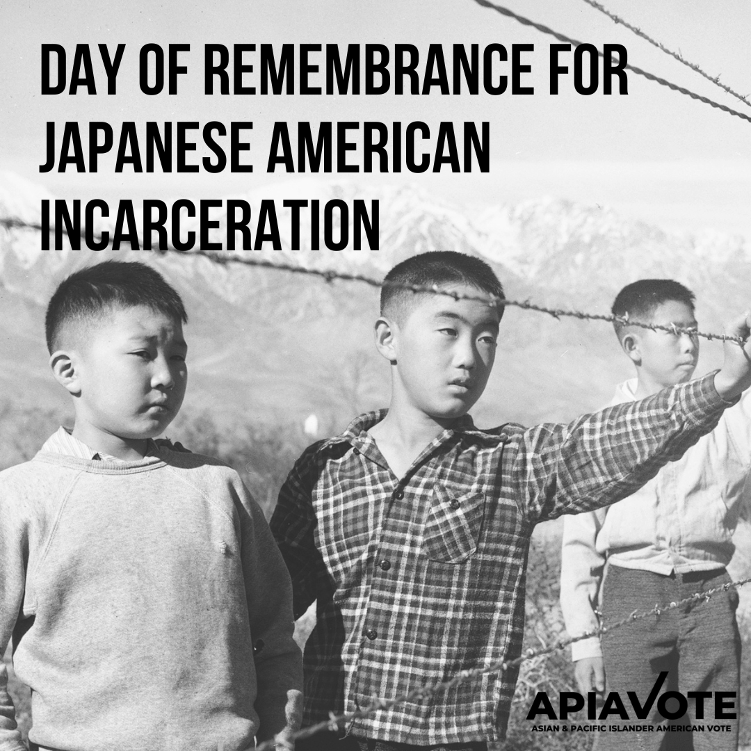On this Day of Remembrance, we honor the 120,000 Japanese Americans unjustly imprisoned during WWII because of their heritage. Their resilience remind us to never forget the lessons of history. We will continue to fight for justice, equality, and civil rights for all.