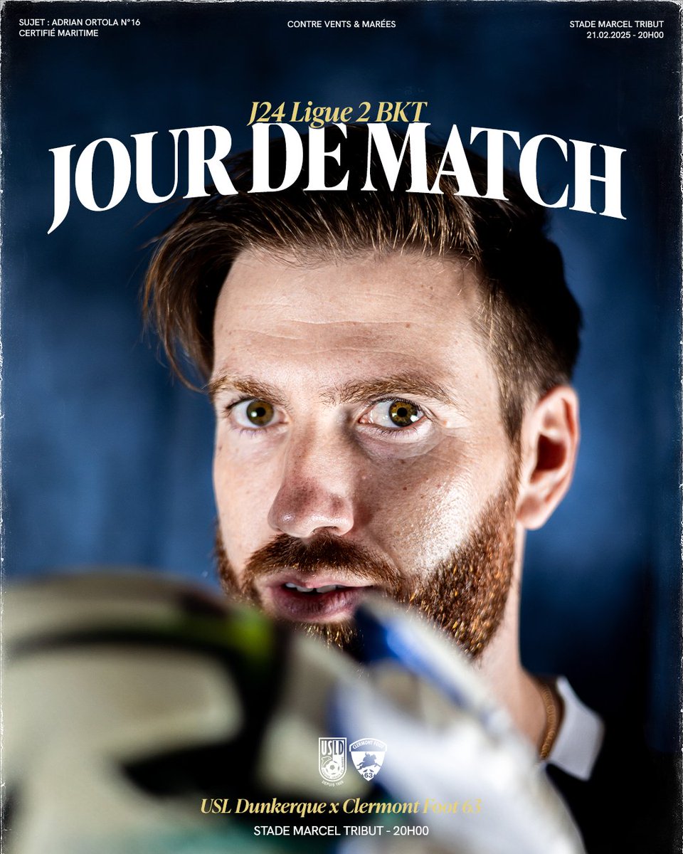 USL DUNKERQUE ๐ฌ (@usldunkerque) on Twitter photo โ๏ธ ๐๐๐๐ ๐๐ ๐๐๐๐๐ โ๏ธ
๐ <a href="/ClermontFoot/">Clermont Foot 63</a>
โ๏ธ 20h00
๐ Stade Marcel Tribut
๐ฑ En live sur notre application mobile, Facebook & X
๐บ Diffusรฉ sur <a href="/beinsports_FR/">beIN SPORTS</a>
#TeamUSLD โ๏ธ ๐๐๐๐ ๐๐ ๐๐๐๐๐ โ๏ธ
๐ <a href="/ClermontFoot/">Clermont Foot 63</a>
โ๏ธ 20h00
๐ Stade Marcel Tribut
๐ฑ En live sur notre application mobile, Facebook & X
๐บ Diffusรฉ sur <a href="/beinsports_FR/">beIN SPORTS</a>
#TeamUSLD