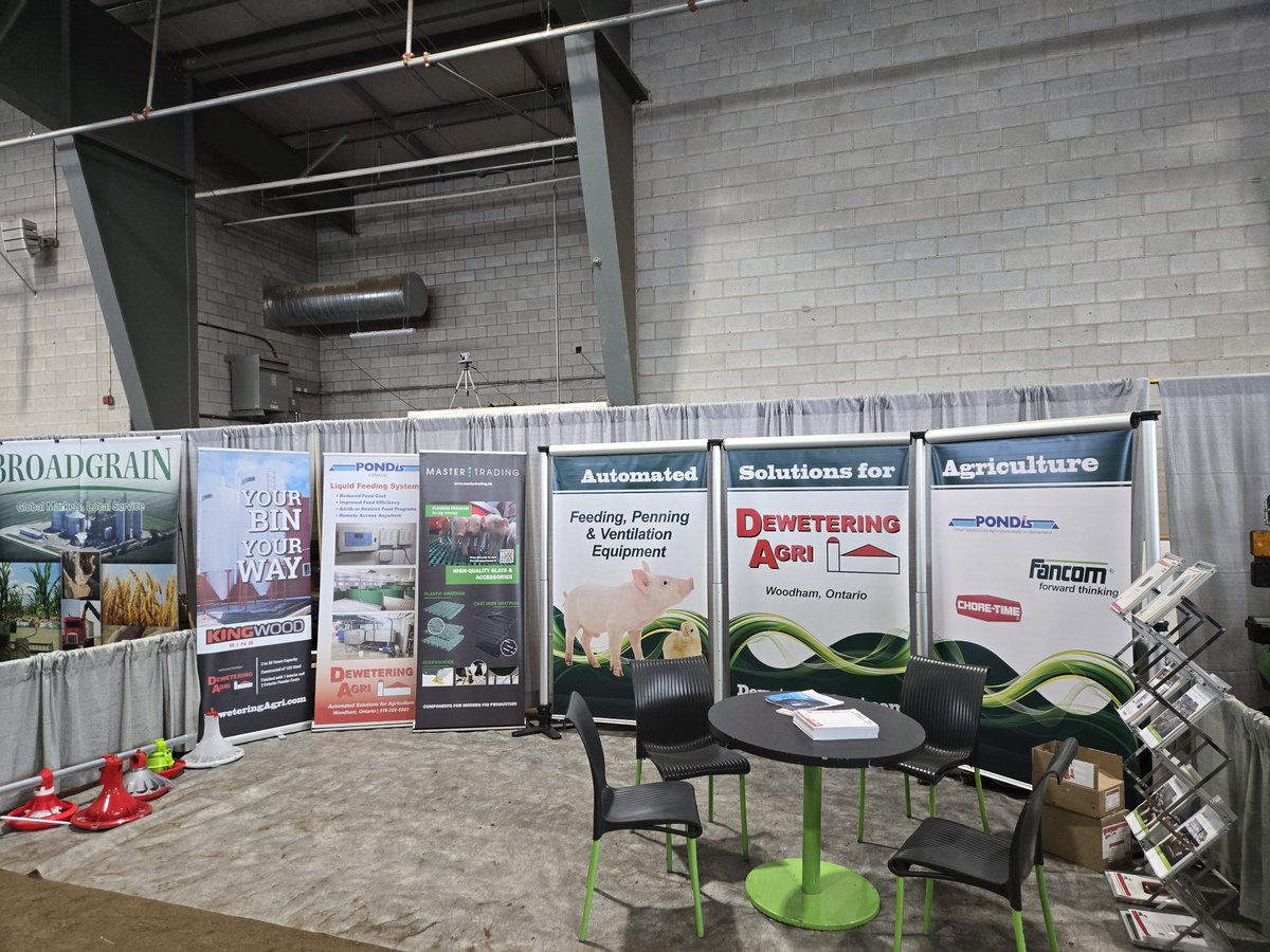 Day 1 at the Midwestern Ontario Ag Expo at the Reach Centre in Clinton