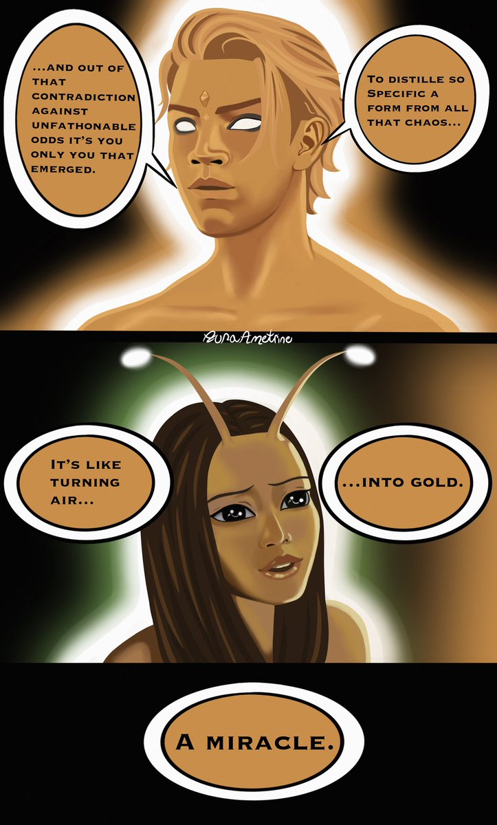 aurasametrine's tweet photo. “A Miracle” Watchmen x GotG Crossover
“Until finally, your mother loves a man, Ego, The Living Planet, a man she has every reason to hate…” Inspired by a scene from Watchmen
#adamwarlock #marvel #mantismarvel #adamantis #adamwarlockxmantis #watchmen #dc #mantis https://t.co/w5tXEhXFpa