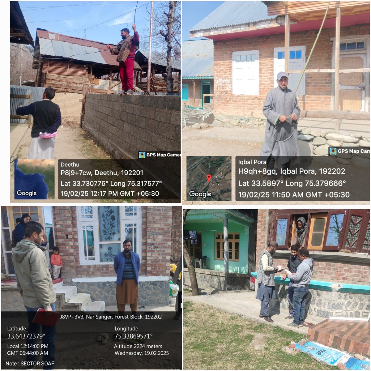 SubDivAchKPDCL's tweet image. Disconnections, inspections at various sectors of Sub Division Achabal.