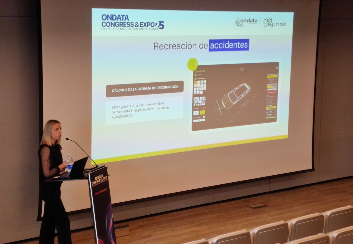 eyesCloud3D's tweet image. 📍Un año más tenemos la oportunidad de asistir al Congreso y Expo ONDATA en Madrid, el referente en investigación tecnológica y análisis forense digital! 🕵️‍♂️

🤝 Gracias a Ondata por reunir a los mejores profesionales del sector. 
#eyesCloud3D #ForenseDigital #ONDATA