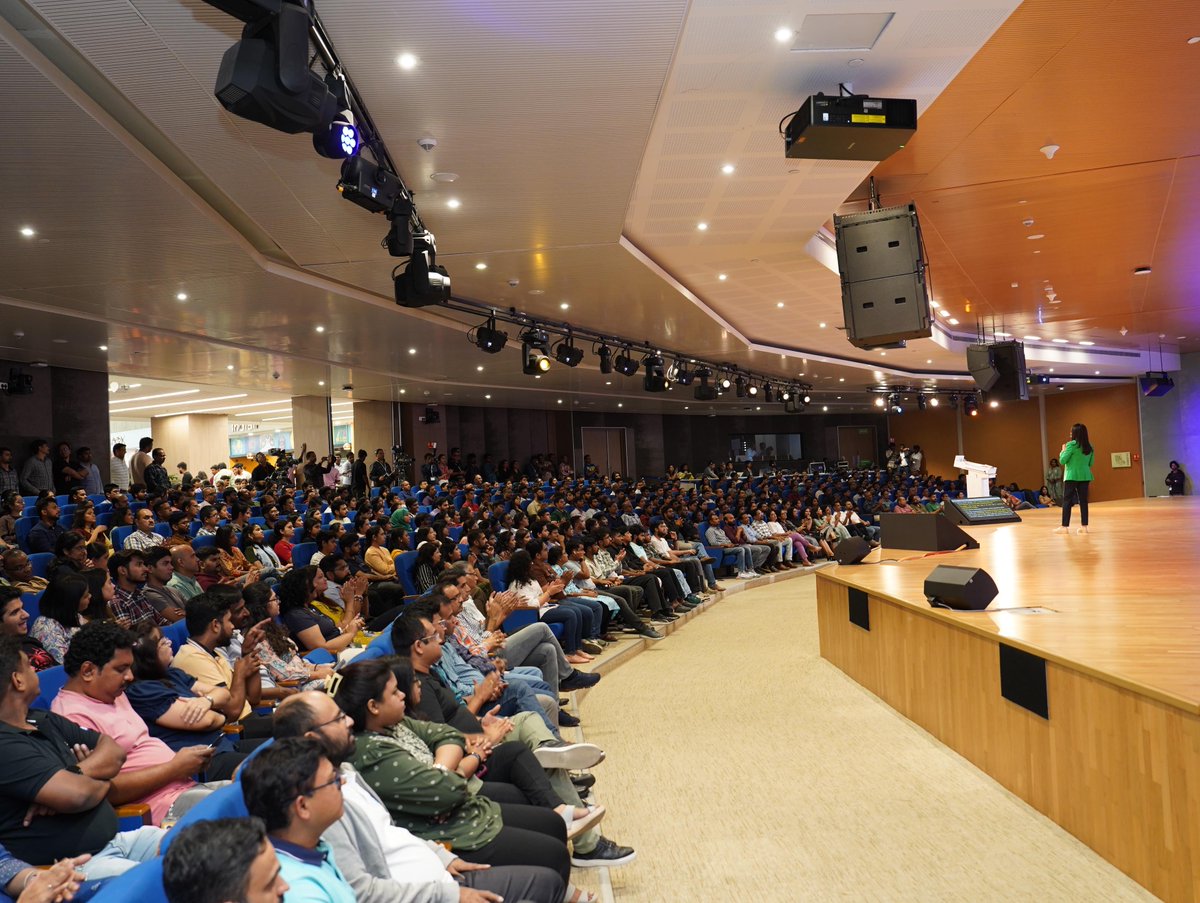 SAP LABS INDIA (@saplabsindia) on Twitter photo ๐ Kicking off 2025 with purpose! <a href="/gangadharansind/">Sindhu Gangadharan</a>, MD, SAP Labs India, led our first All-Employee Meeting of the year, sharing the outlook and strategic priorities that will drive us forward. Hereโs to a year of AI-led innovations, bold ideas, collaboration & growth!๐ก#LifeAtSAP ๐ Kicking off 2025 with purpose! <a href="/gangadharansind/">Sindhu Gangadharan</a>, MD, SAP Labs India, led our first All-Employee Meeting of the year, sharing the outlook and strategic priorities that will drive us forward. Hereโs to a year of AI-led innovations, bold ideas, collaboration & growth!๐ก#LifeAtSAP