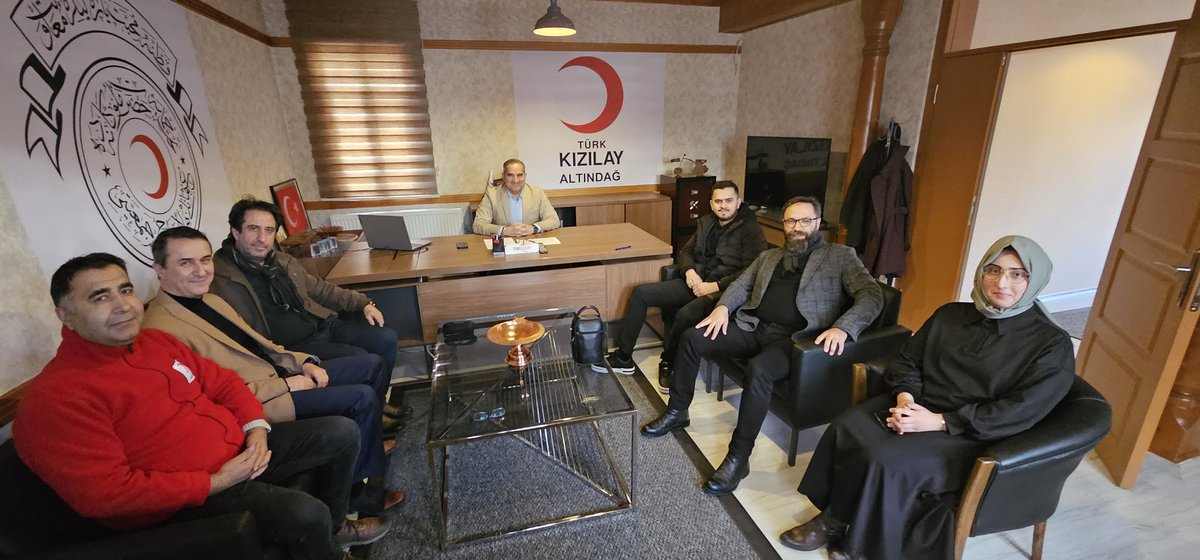 Türk Kızılay Altındağ Şubesi Olarak Şube Başkanımız Sn.<a href="/sakurtulus/">Seyit Ali KURTULUŞ</a> Başkanlığında ilk Yönetim Kurulu toplantımızı gerçekleştirdik hayırla vesileyle olmasını dileriz. 
<a href="/Kizilay/">Türk Kızılay</a> 
<a href="/FatmaMericYlmaz/">Prof. Dr. Fatma Meriç Yılmaz</a>