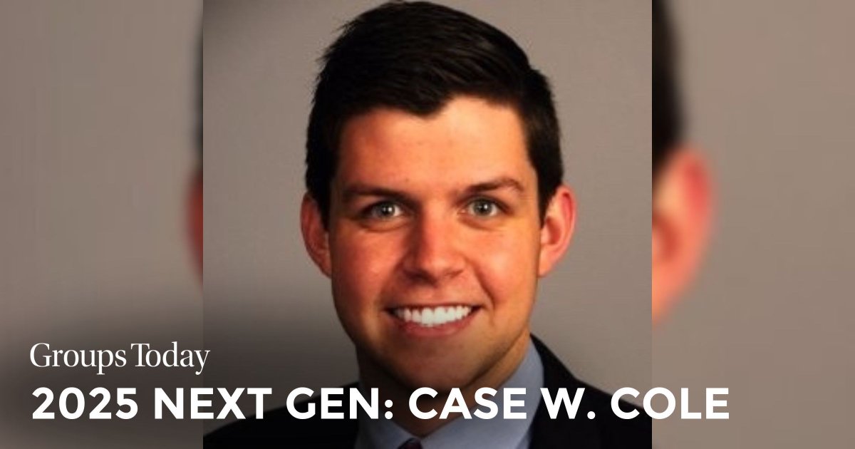 GroupsToday's tweet image. Meet one of our #2025NextGens, Case Cole! Involved with SYTA, Cole serves on multiple committees and plays key roles across his family’s travel brands—@superholiday75, Music USA, and Educational Experiences. buff.ly/4jXcmGj Photos courtesy of Case W. Cole.