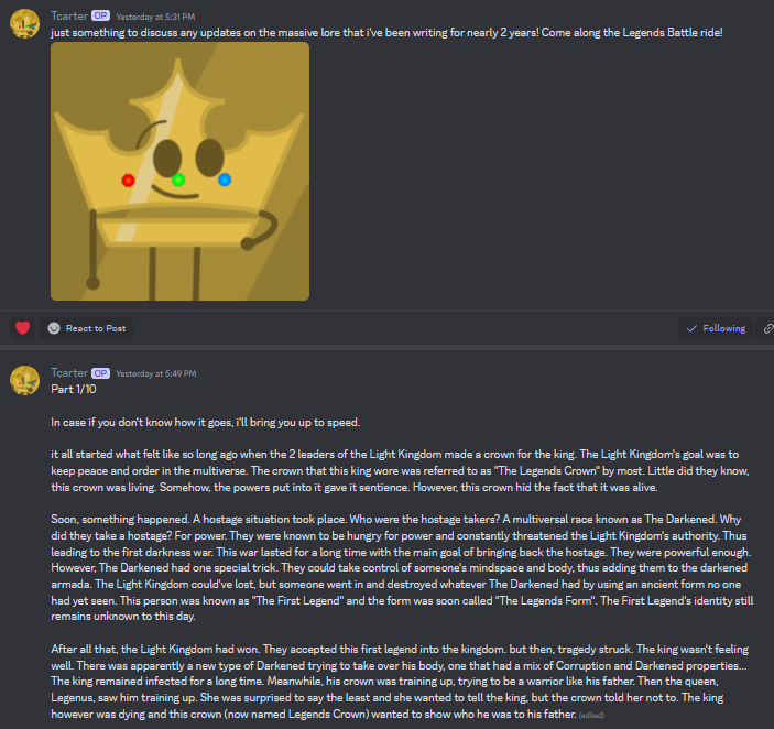 tcarter1230's tweet photo. Uhh so in case if you don't know, i've been writing OC lore for about 2 years now and i am shocked on how i came up with all this. it's insane. #osctwt #OC #lore 

Image set 1/3 (warning: images in other image sets may contain sensitive topics) https://t.co/H1zhLDazid