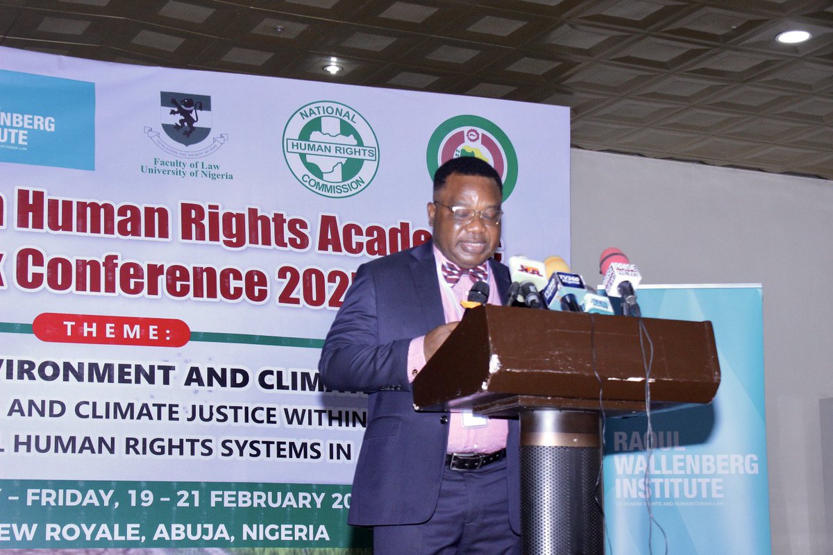 RWI_Nairobi (@rwi_nairobi) on Twitter photo To achieve climate justice, we must address the inequalities in our experience of climate change. The vulnerable should be remedied effectively; not left behind. Executive Secretary <a href="/NhrcNigeria/">NHRC Nigeria</a>, Dr.<a href="/TonyOjukwuO/">Tony Ojukwu</a>.
#climatejustice
#HumanRights To achieve climate justice, we must address the inequalities in our experience of climate change. The vulnerable should be remedied effectively; not left behind. Executive Secretary <a href="/NhrcNigeria/">NHRC Nigeria</a>, Dr.<a href="/TonyOjukwuO/">Tony Ojukwu</a>.
#climatejustice
#HumanRights