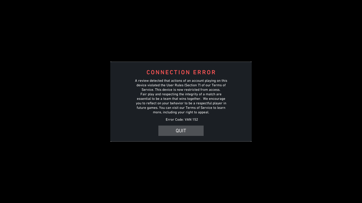 01capriciouS's tweet photo. WOW MY NEW MOTHERBOARD GOT HARDWARE BANNED! LETS GO RIOT. I HAVE 1TB SSD BUT I ONLY HAVE DISCORD AND VALORANT AND I GOT HARDWARE BANNED TWICE!!!@!@!#@!#!# GOOD GAME https://t.co/PoRlf6mlV7