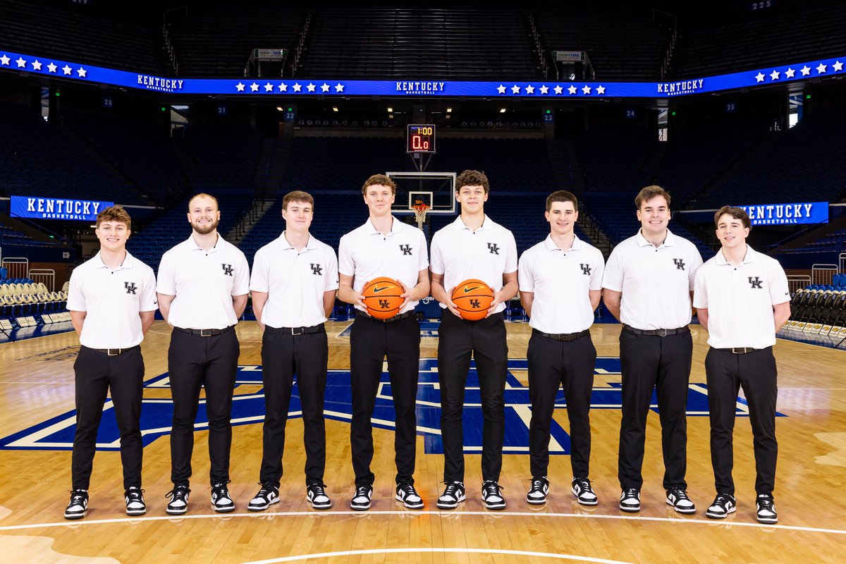 Mark Pope (@coachmarkpope) on Twitter photo Happy #ManagerAppreciationWeek to our amazing managers.
Words cannot express the passion, commitment and hard work these guys devote to <a href="/KentuckyMBB/">Kentucky Men’s Basketball</a>. We are thankful to them. Happy #ManagerAppreciationWeek to our amazing managers.
Words cannot express the passion, commitment and hard work these guys devote to <a href="/KentuckyMBB/">Kentucky Men’s Basketball</a>. We are thankful to them.