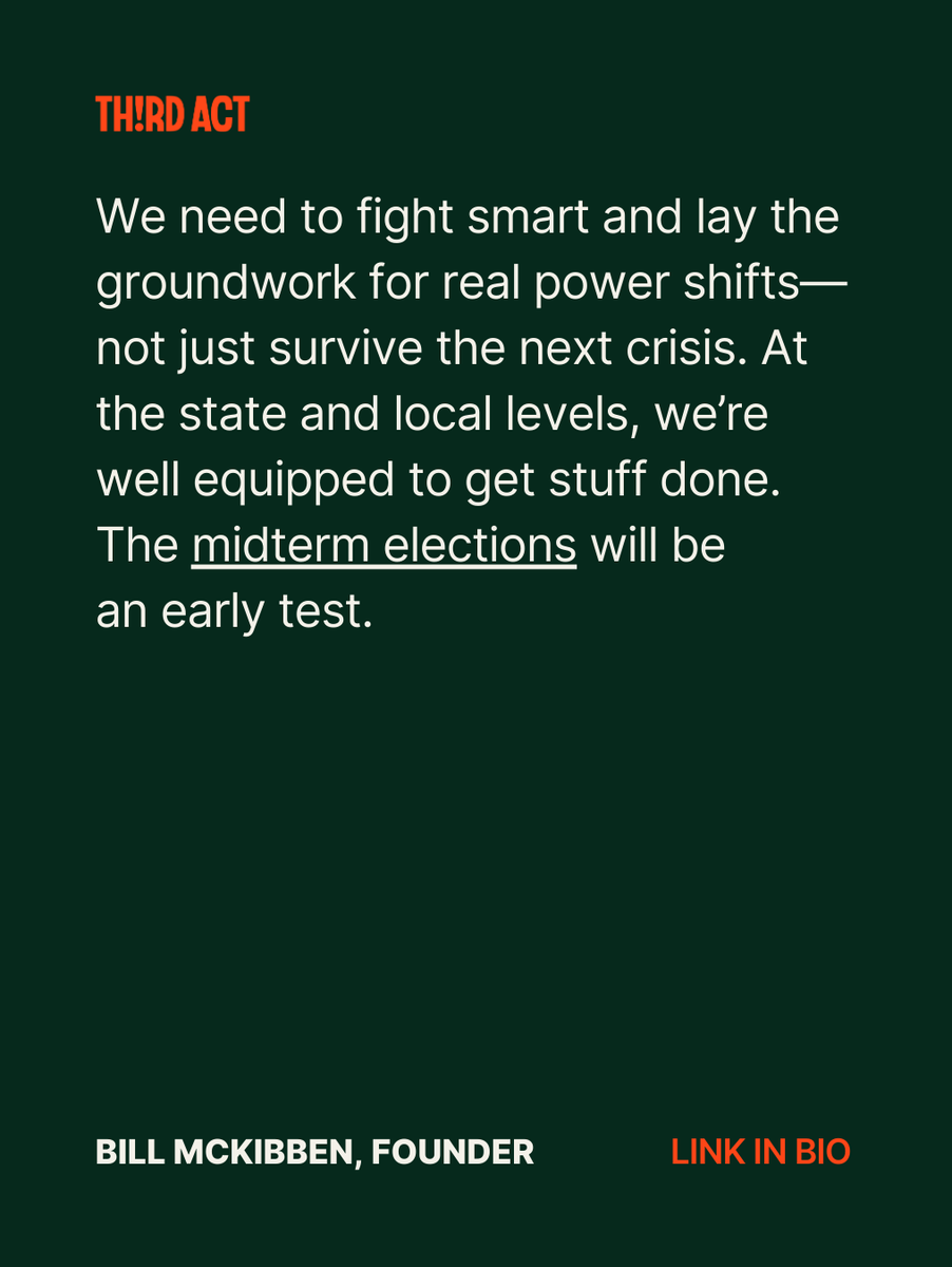 We’re meeting this moment by doing what we do best: mobilizing elders for sustained political pressure, visibility, and movement-building that can’t be undone with the next news cycle.

Ways to take action:
🔗  thirdact.org/act/legacy-pro…
🔗  act.moveon.org/event/feb-rece…

#climateaction