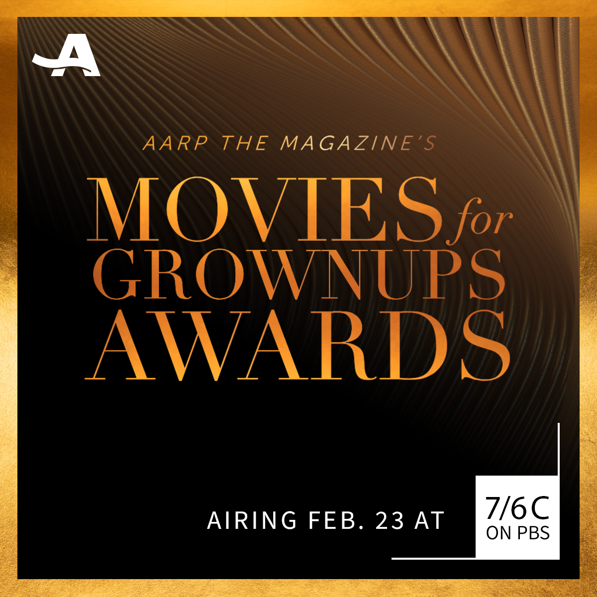 AARPAAPI's tweet image. Don't miss the Movies for Grownups Awards! Tune-in this Sunday for a star-studded celebration of 2024's best films & TV.
Meet the nominees 🎥✨ spr.ly/6014IQ3G8